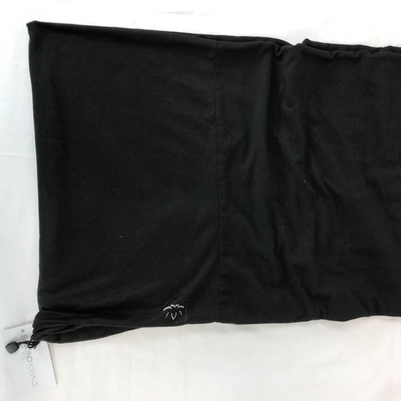 BEYOND YOGA ~ BLACK POCKET INFINITY SCARF - Picture 3 of 4